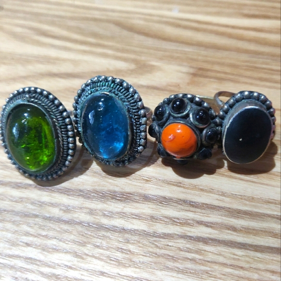Fashion jewelry 9 finger rings